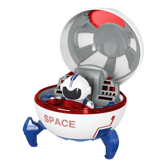 Juguete Cápsula Espacial Con Muñeco Y Accesorios