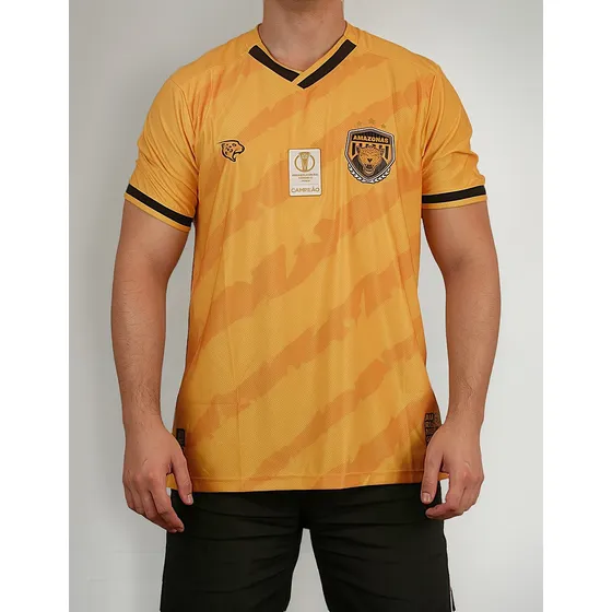 Camisa Amazonas Fc Jogo 1 2024 Torcedor Masculina Oficial