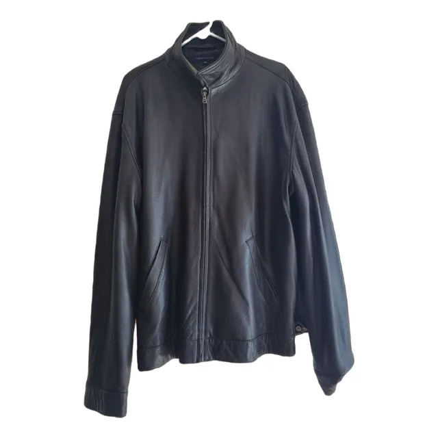 Chaqueta De Cuero Caballero Tommy Hilfiger