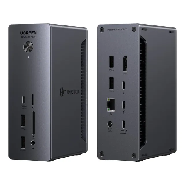Estación De Acoplamiento Ugreen Thunderbolt 4 Revodok Max 21