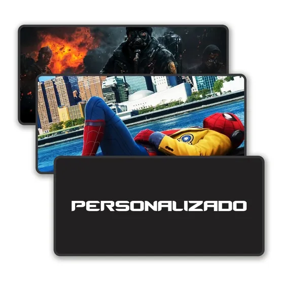 Mouse Pad Gamer Personalizado Speed Extra Grande 80x50