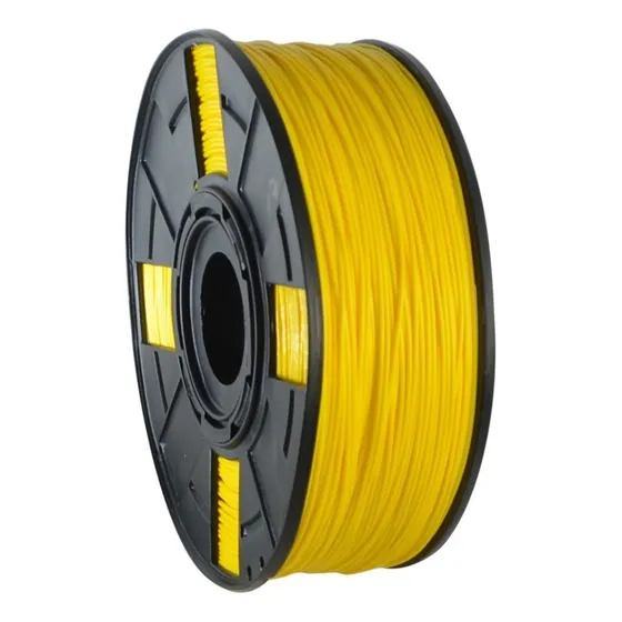 Filamento abs 1.75mm 1kg cor amarelo