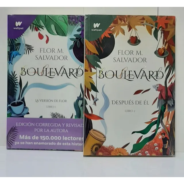 Boulevard 1 Y Boulevard 2 ( Libros Nuevos Y Originales ) 