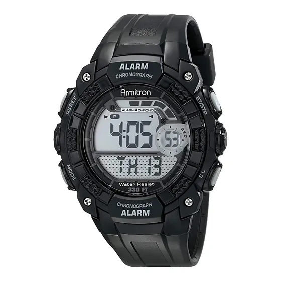 Reloj Digital Armitron Sport 408209blk Para Hombre