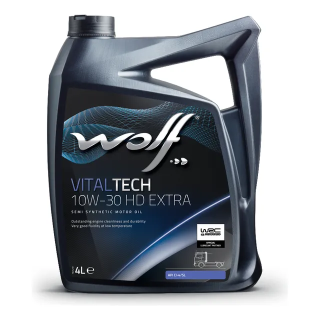 Aceite Wolf Vitaltech 10w30 Hd Extra Diesel 4l