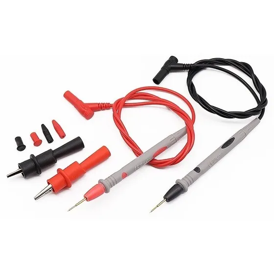 Kit Punta Multimetro Digital Prueba Cable Universal 20amp