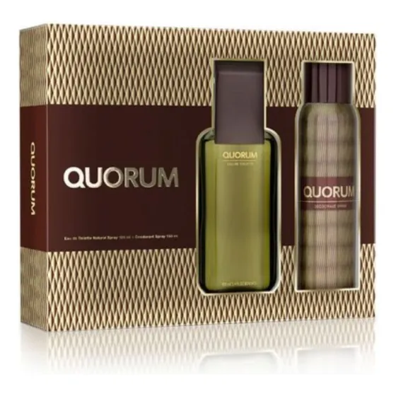 Puig Quorum 100ml con Desorante 150ml Eau de toilette para Hombre