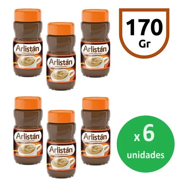 Pack Café Arlistan Suave 170g X6 Unidades - Ma