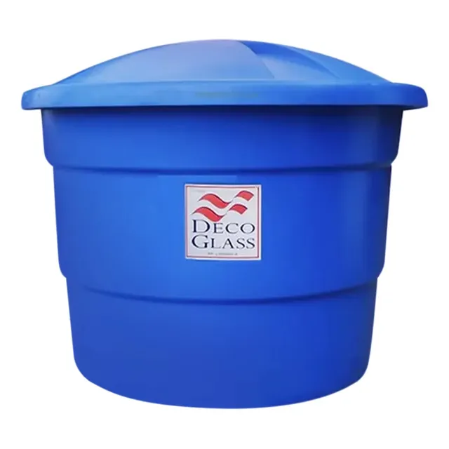 Tanque Conico 2000 Litros Decoglass Azul