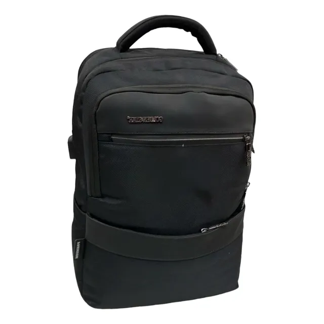 Mochila Universitaria  Porta Laptop  Golden Star Usb Premium
