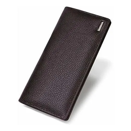 Banuce Superior Piel De Grano Largo Biple Billetera Pw2gq