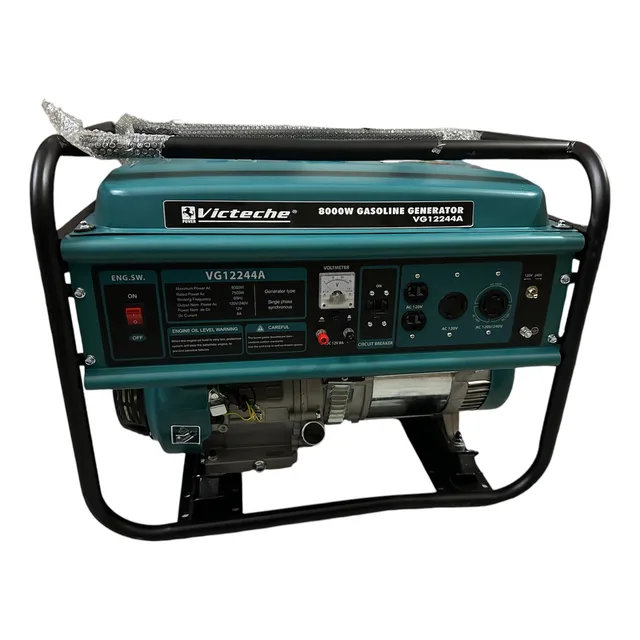 Planta Generador Electrico De 8kva 8000w Gasolina 110v 220v