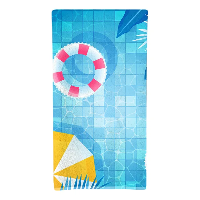 Toalha De Banho E Praia Infantil Macia 140x70cm Pool Party