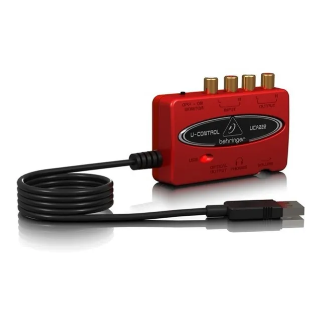 Interfaz De Audio U-control Usb Behringer Uca222