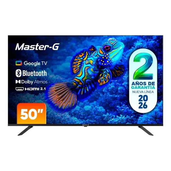 Smart Tv Led 50 Android 4k Bluetooth Mgae50f Master-g 2026