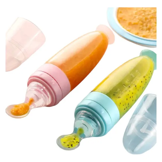 Cuchara Dispensador De Alimento Para Bebé