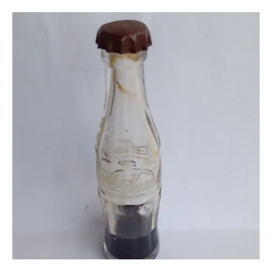 Garrafa Antiga Mini Em Vidro Coca-coca 1983 - Rara - A62