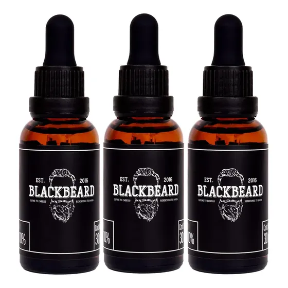 Minoxidil Al 10% Blackbeard Con Cafeína 3x2 Cabello y Barba
