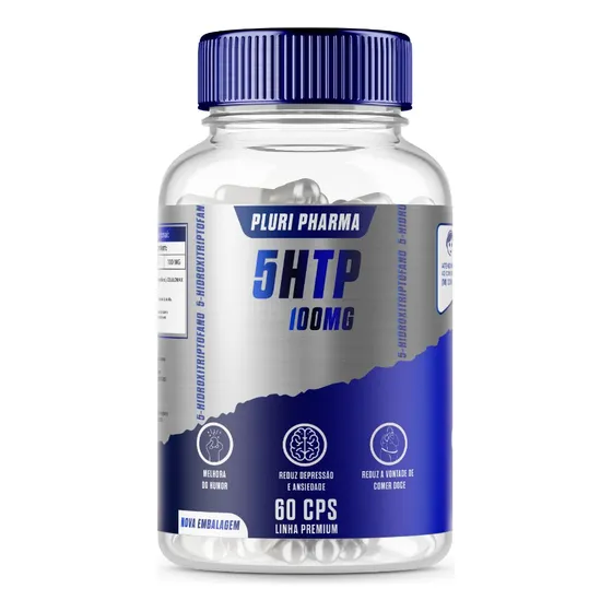 5htp Hidroxitriptofano 100 Mg  60 Cápsulas