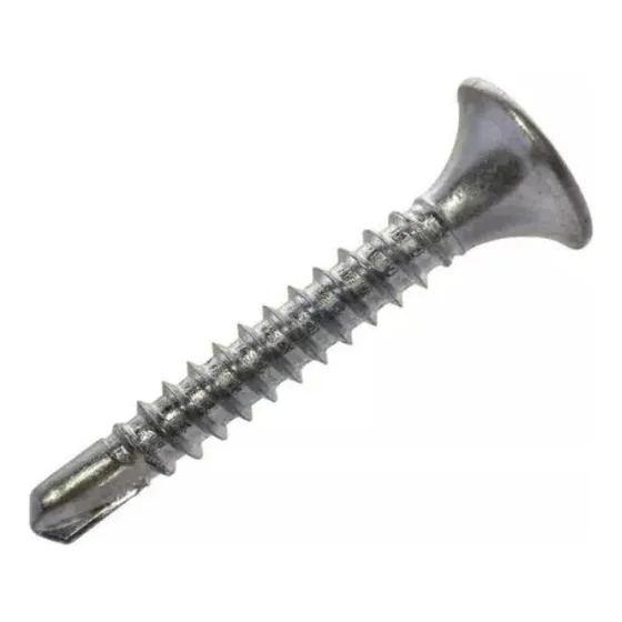Tornillo Vulcanita Punta Broca 6 X 1 1/4 Zinc (bolsa 1000) Av TVPB6114
