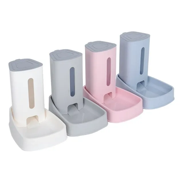 Plato Comida De Perro Gato Dispensador Automático Env