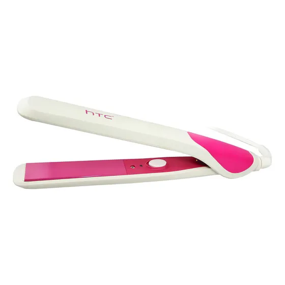 Plancha Pelo Htc Planchita Alisador Cabello Calidad Atrix ® Color Rosa