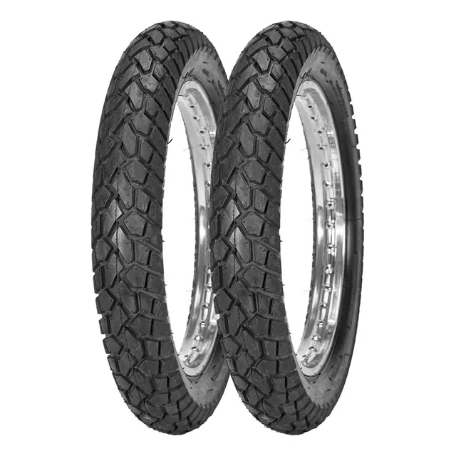 Kit Cubiertas Horng Fortune 110/90-17 +       90/90-19 F921 