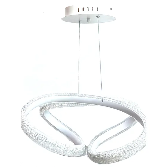 Lampara Led Colgante Decorativa Artika 3 Tonos 53w+control