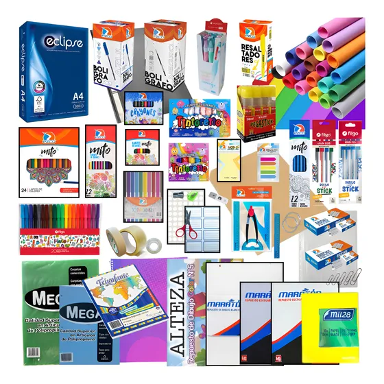Útiles Escolares Librería Revendedor Kiosco Mayorista Set