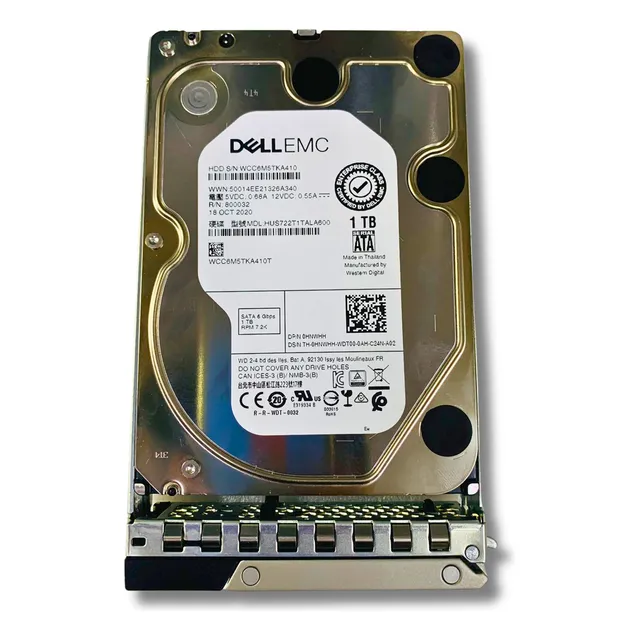 M1 Disco Duro Dell Emc 1tb 3.5 Servidor R240 R340 R440 R540 Color Plateado