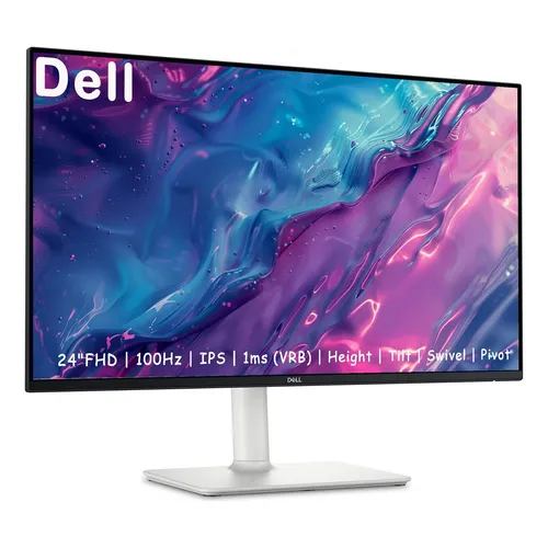 DELL S2425H 23.8インチ FHDモニター 本体100Hz Dell S2425h 24 Ips Fhd 100hz Monitor Hdmi Ash White Ash White