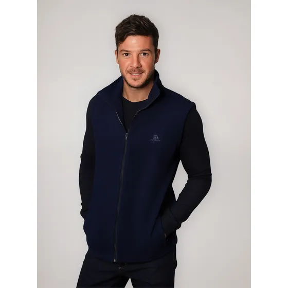 Chaleco Polar Hombre Ghy Polo Club Talles Grandes Premium