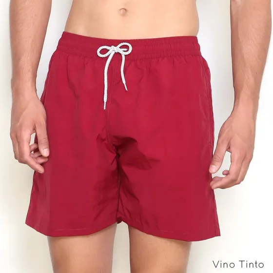 Short Unicolor En Microfibra