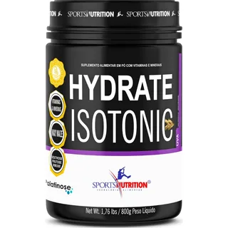 Hydrate Isotonic - IsotĂŽnico Natural O Melhor - 800g Hydrate Isotonic - IsotĂŽnico Natural O Melhor - 800g