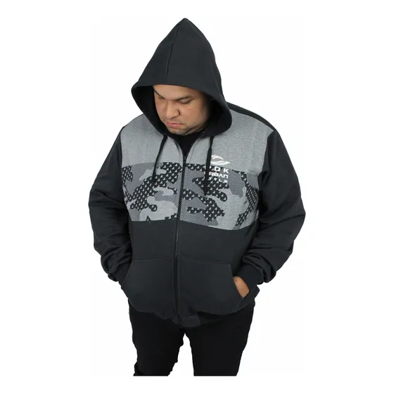 Moletom Blusa Frio C/ Toca Ziper Moda Plus Size G1 G2 G3 G4