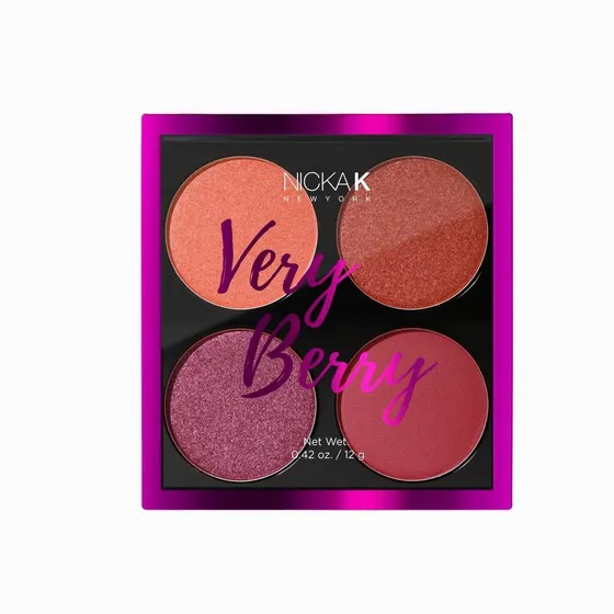 Paleta De Rubor Nicka K Very Berry