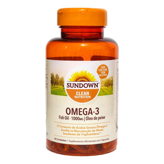 Ămega 3 Importado Sundown 1000 Mg Concentrado 60 CĂĄpsulas Ămega 3 Importado Sundown 1000 Mg Concentrado 60 CĂĄpsulas