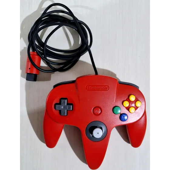 Controle Nintendo 64 Gradiente Vermelho
