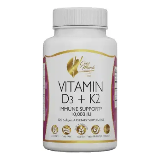 Vitamina D3 + K2 De La Dra. Coco March Sabor Sin Sabor