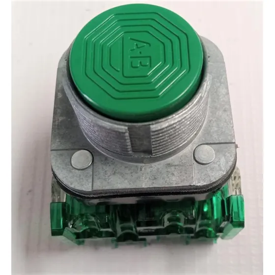 Allen Bradley 800tc-a1d1 Pulsador Momentáneo 30 Mm, Verde