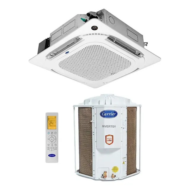 Carrier ar-condicionado split inverter cassete 36000 connect frio 220v
