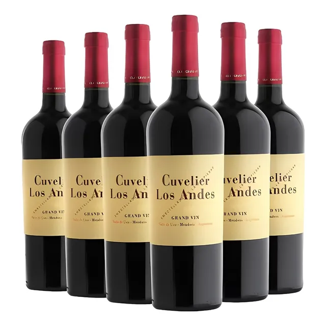 Vino Cuvelier Los Andes Grand Vin Caja X6