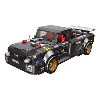 Carro Runaway Hot Blocos De Montar Toystop(r) Com 906 Peças Carro Runaway Hot Blocos De Montar Toystop(r) Com 906 Peças