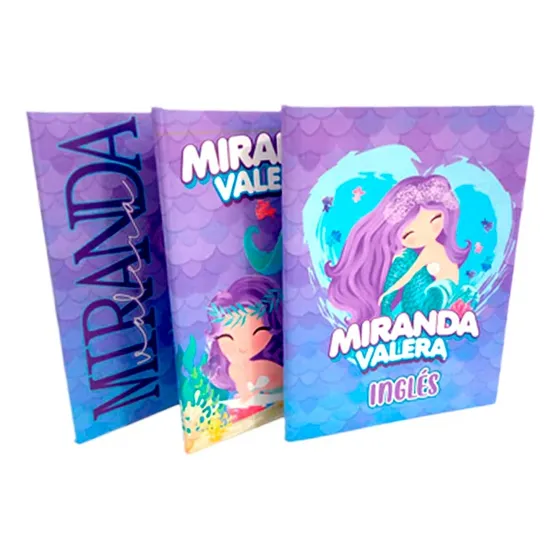 Cuaderno - Libreta Personalizada 100h Forrado Y Laminado