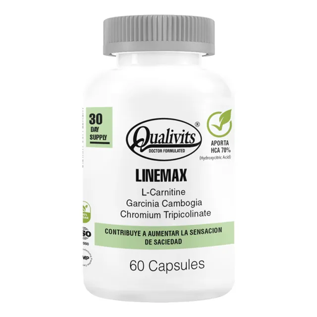 Linemax Qualivits® Con L Carnitina X 60 Caps | Adelgazante Sabor Natural