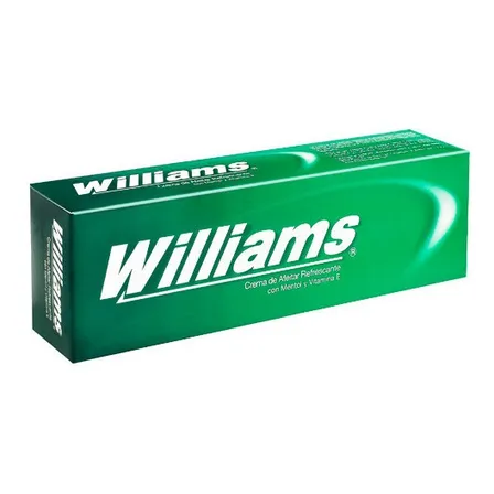 Crema De Afeitar Refrescante Williams 100gr (pack 5 Unid)
