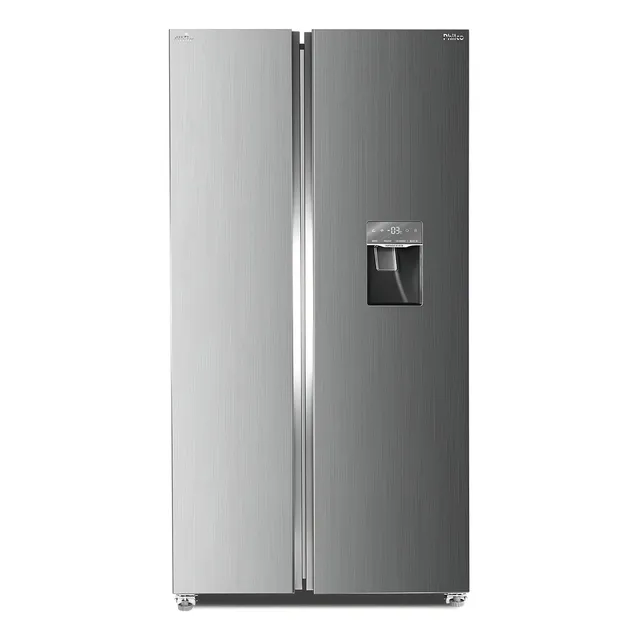 Geladeira com freezer inverter Philco PRF535ID con capacidad de 434L 220V -cinza