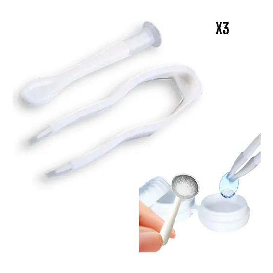 Set De  Pinza  Aplicador Para Lentes De Contacto (promocion)