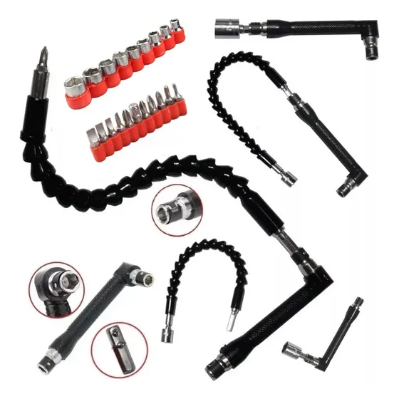 Pontas Bits Fenda Phillips Allen Torx Pitos Extensor Chave L