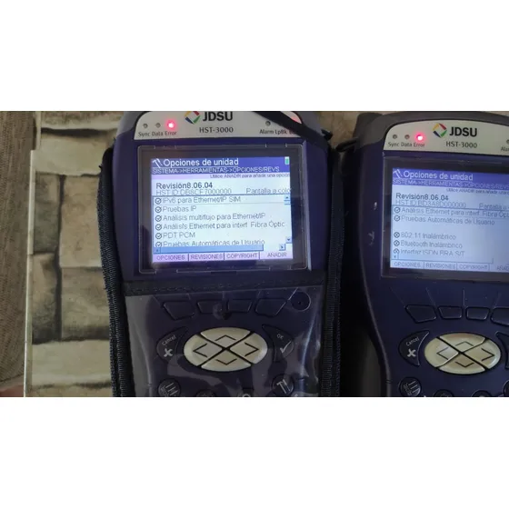 2 Equipos Jdsu Hst-3000 Modulo Ethernet 1g Rfc2544 - Y1564